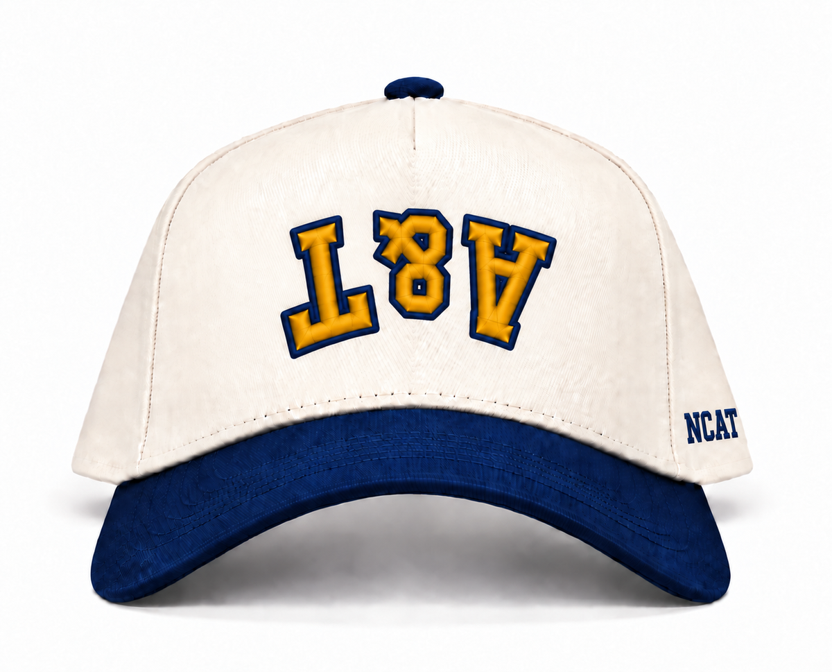 North Carolina A&T upside down Legacy Campus cap front product image