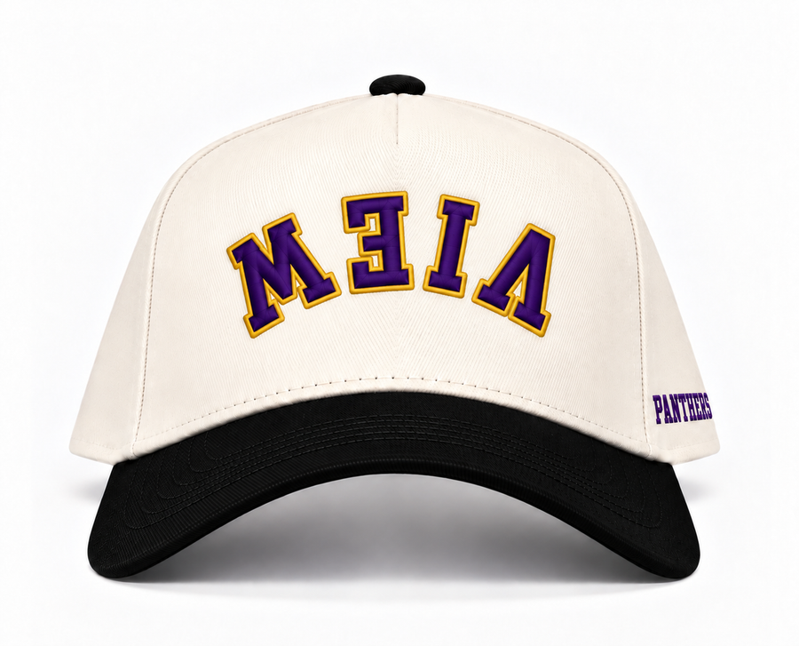 Prairie View A&M upside down Legacy Campus cap front product image