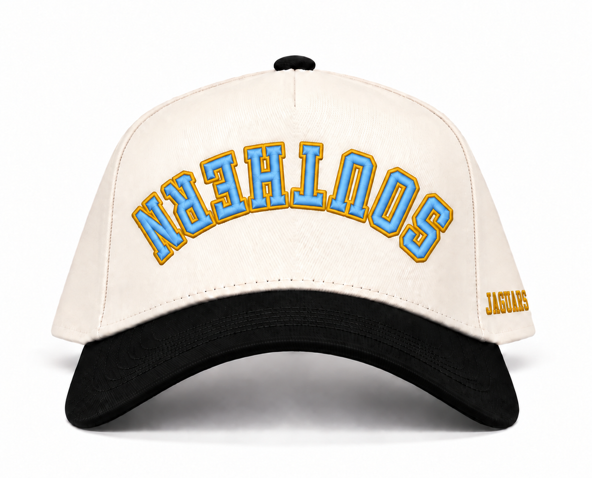 Southern University upside down Legacy Campus cap front product image