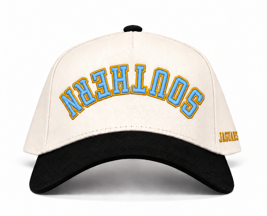 Southern University upside down Legacy Campus cap front product image
