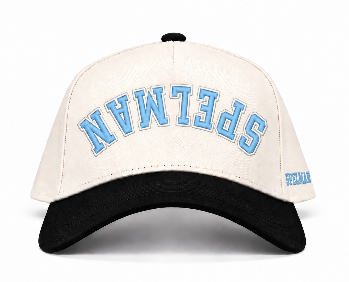 Spelman upside down Legacy Campus cap front product image