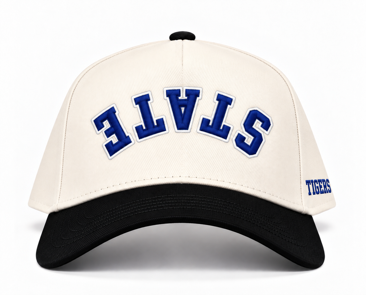 Tennessee State upside down Legacy Campus cap front product image
