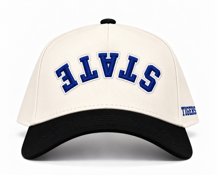 Tennessee State upside down Legacy Campus cap front product image