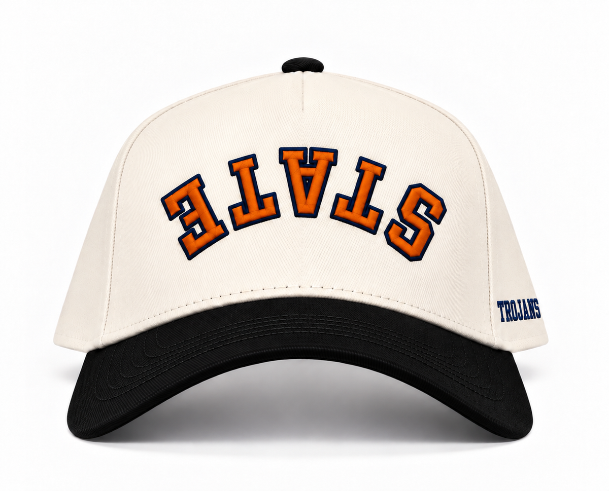 Virginia State upside down Legacy Campus cap front product image