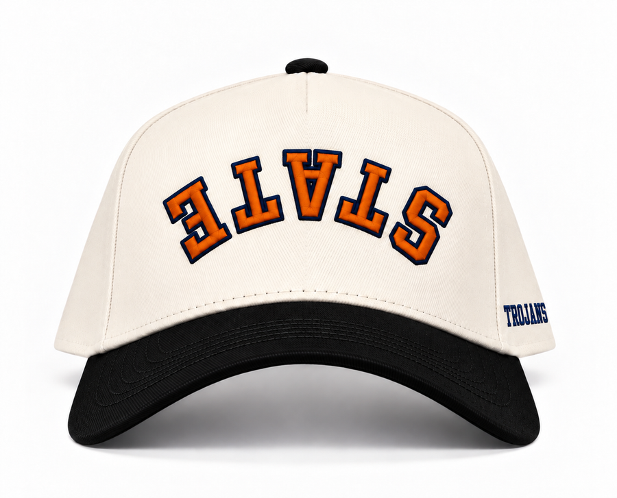 Virginia State upside down Legacy Campus cap front product image