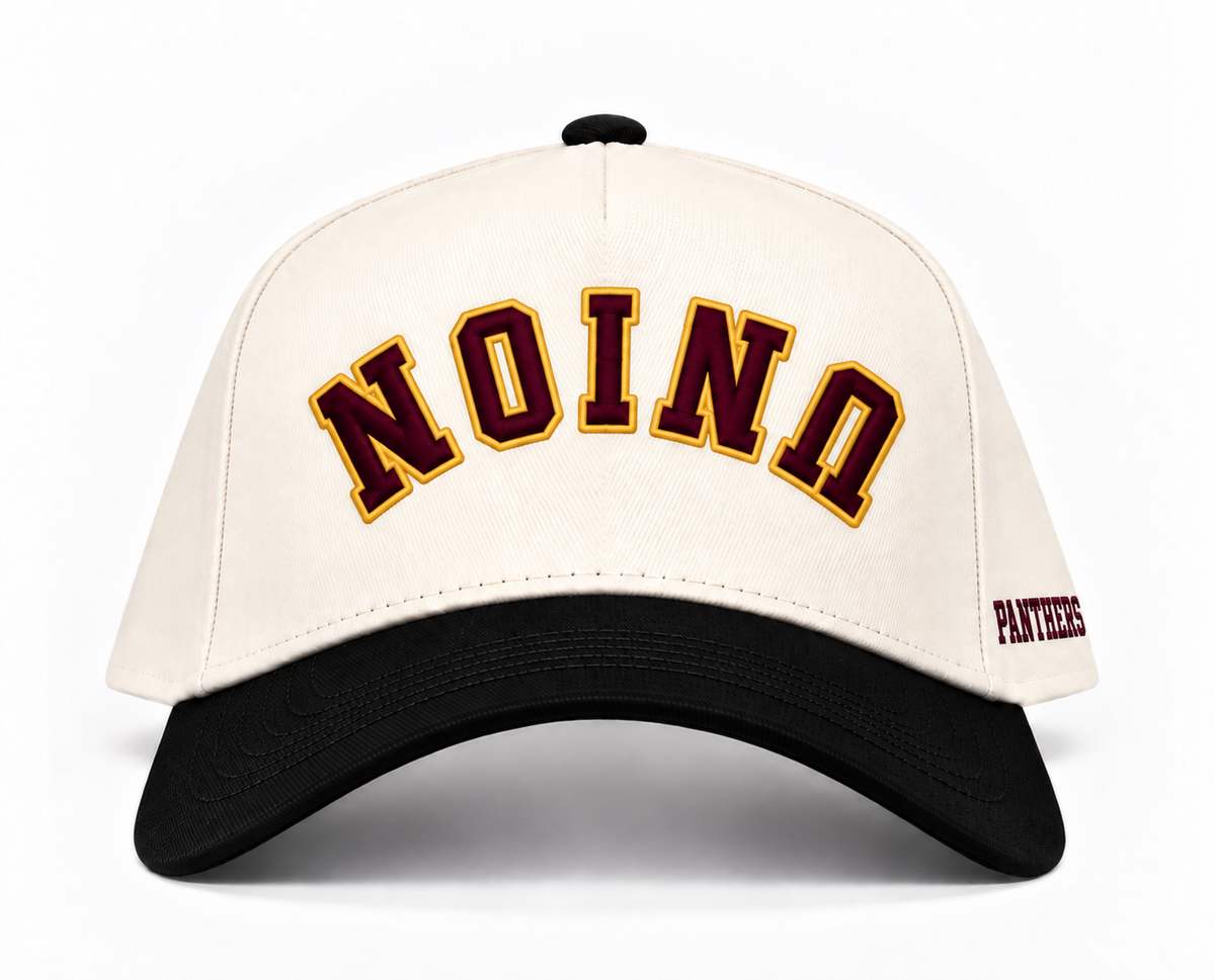 Virginia Union upside down Legacy Campus cap front product image