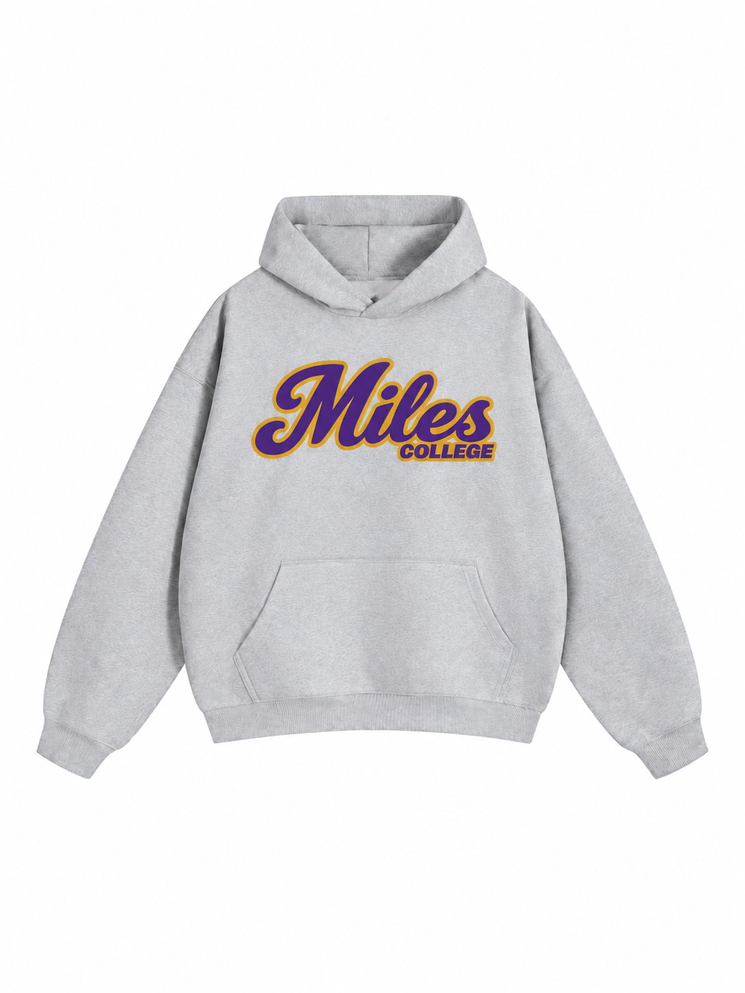 Miles College Essential Heavyweight Hoodie front