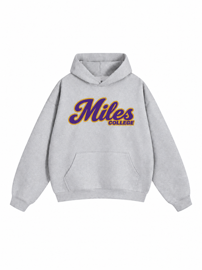 Miles College Essential Heavyweight Hoodie front