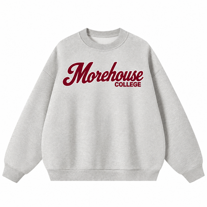 Morehouse Campus Collection Boxy Oversized Crewneck front preview