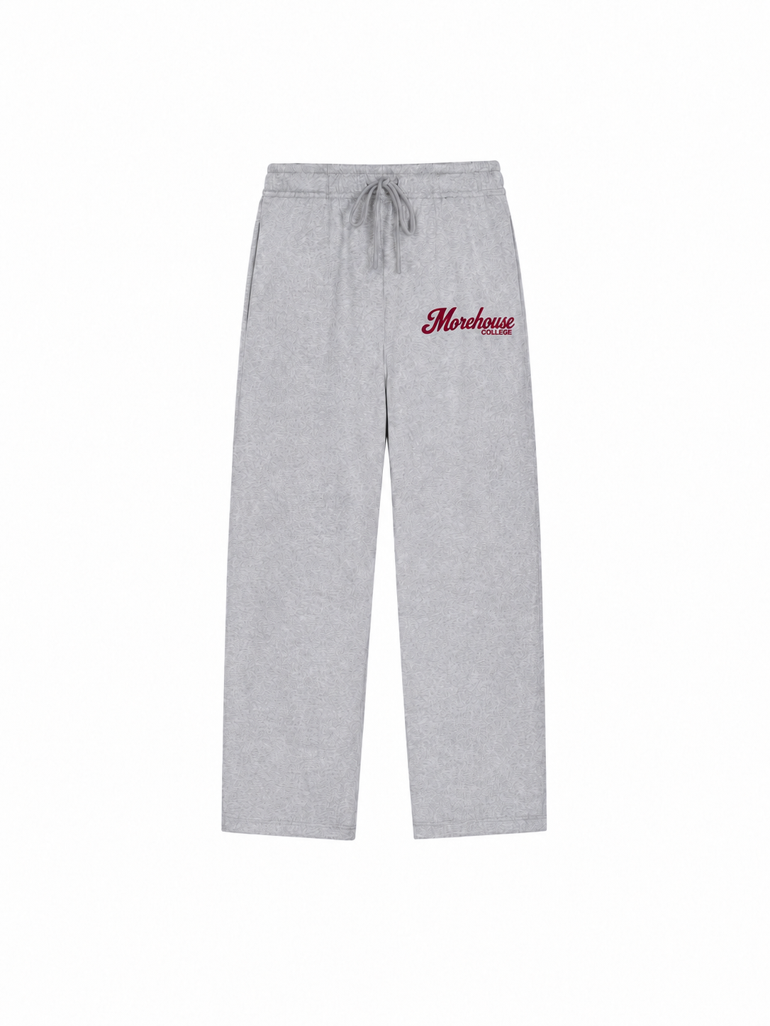 Morehouse straight leg sweatpants included in the set
