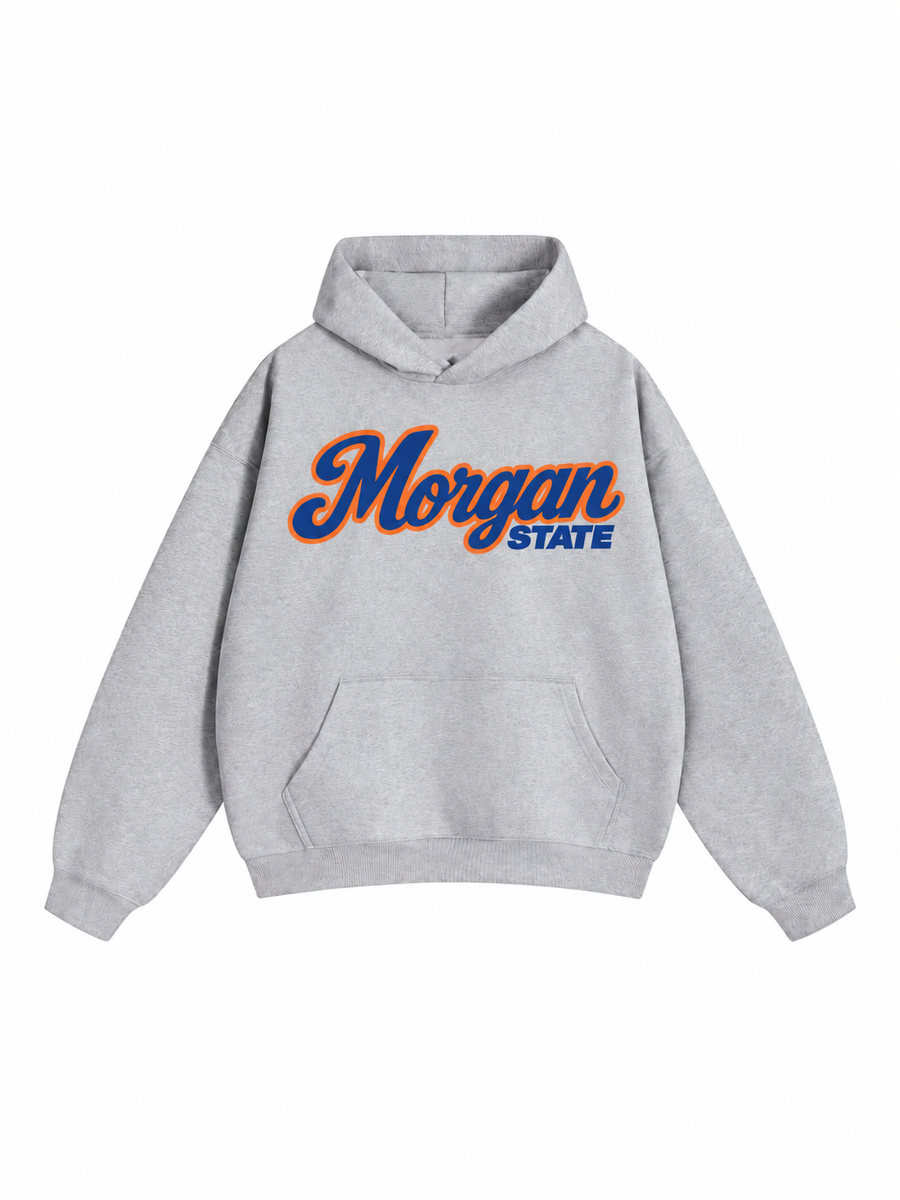Morgan State Essential Heavyweight Hoodie front
