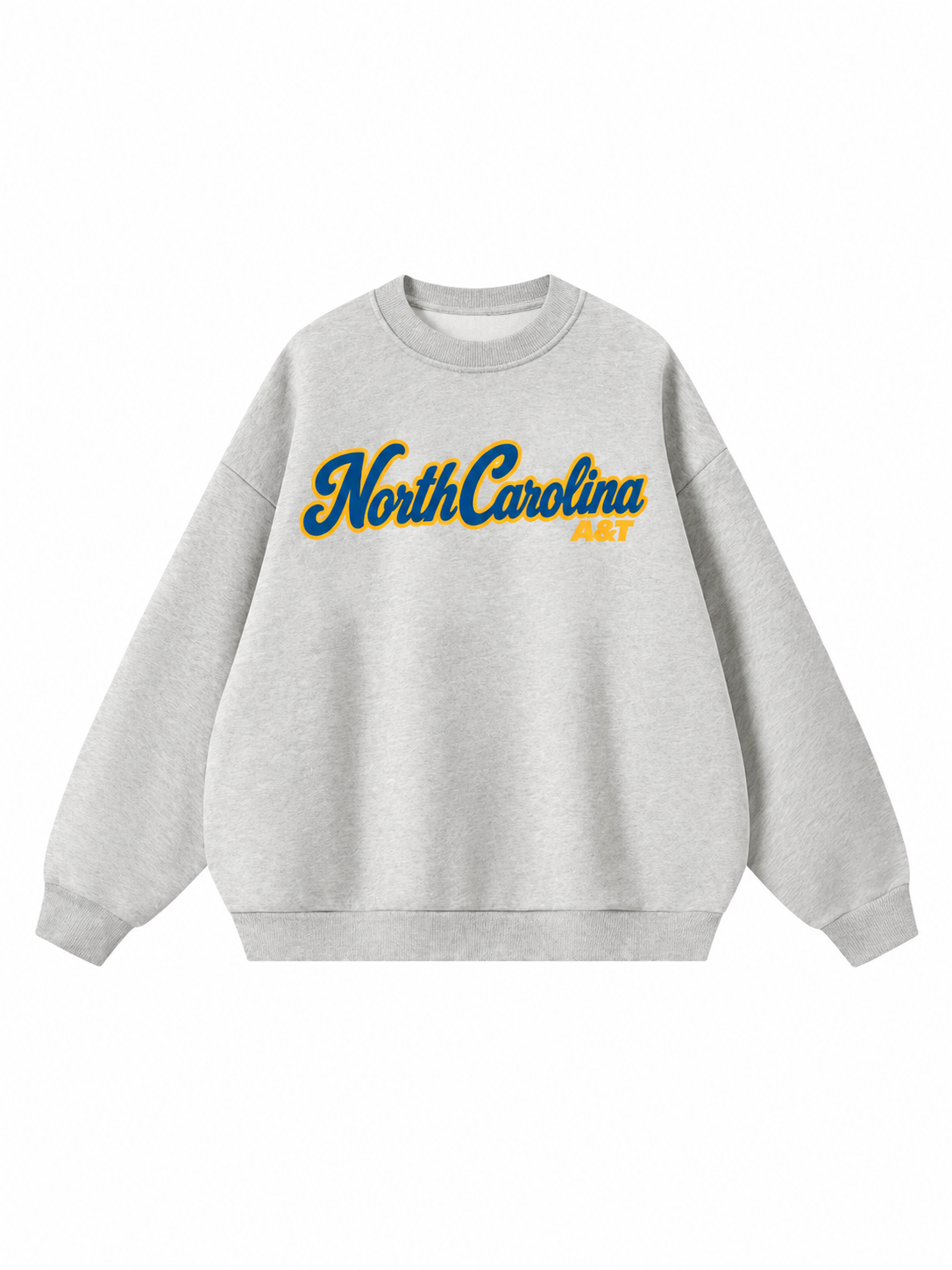 North Carolina A&T Campus Collection Boxy Oversized Crewneck front preview