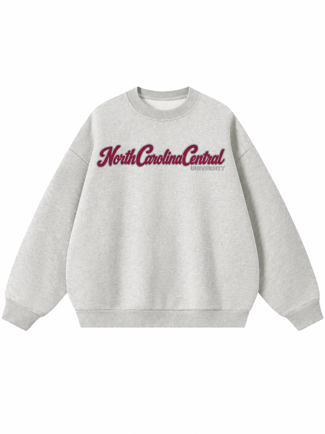 North Carolina Central Campus Collection Boxy Oversized Crewneck front preview