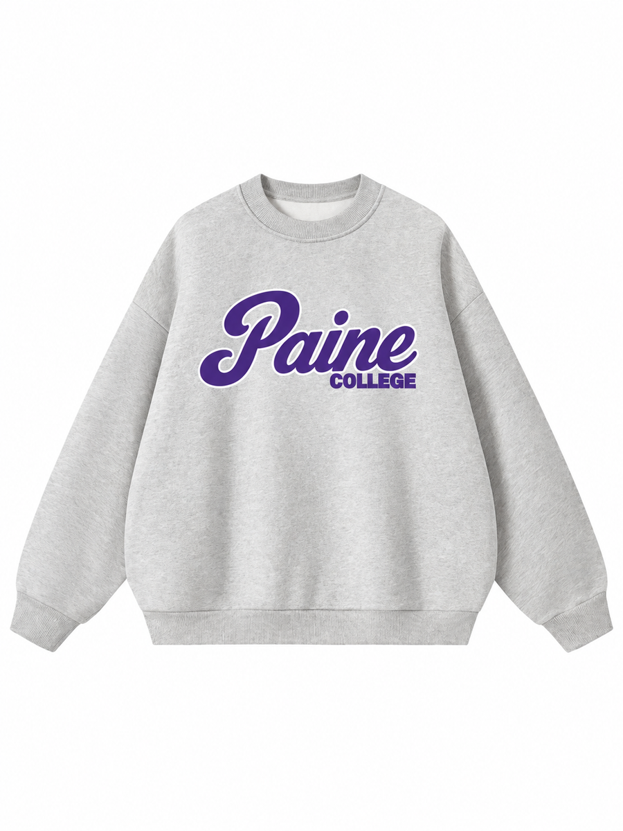 Paine College Campus Collection Boxy Oversized Crewneck front preview