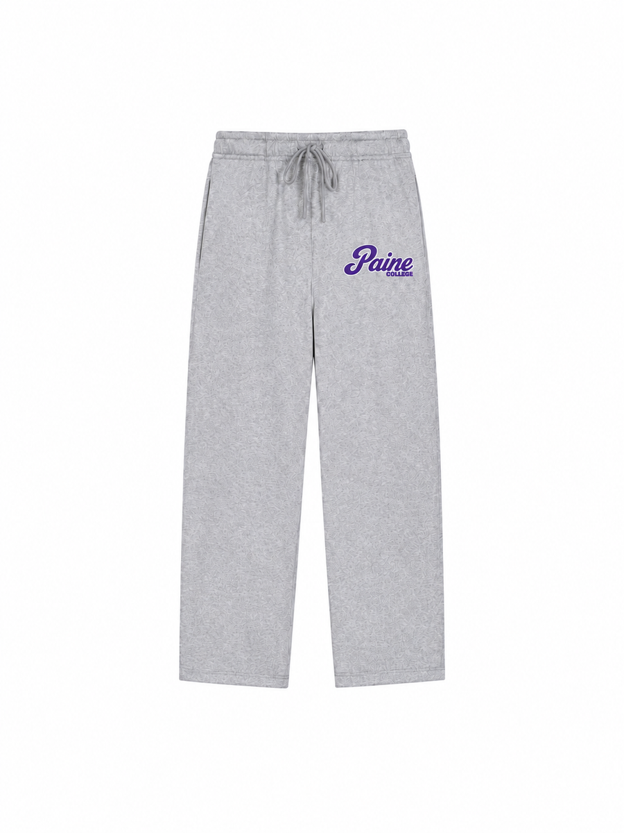 Paine College straight leg sweatpants front alternate view