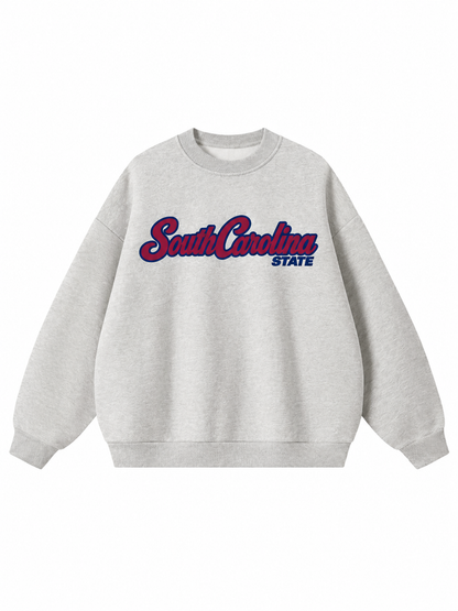 South Carolina State Campus Collection Boxy Oversized Crewneck front preview