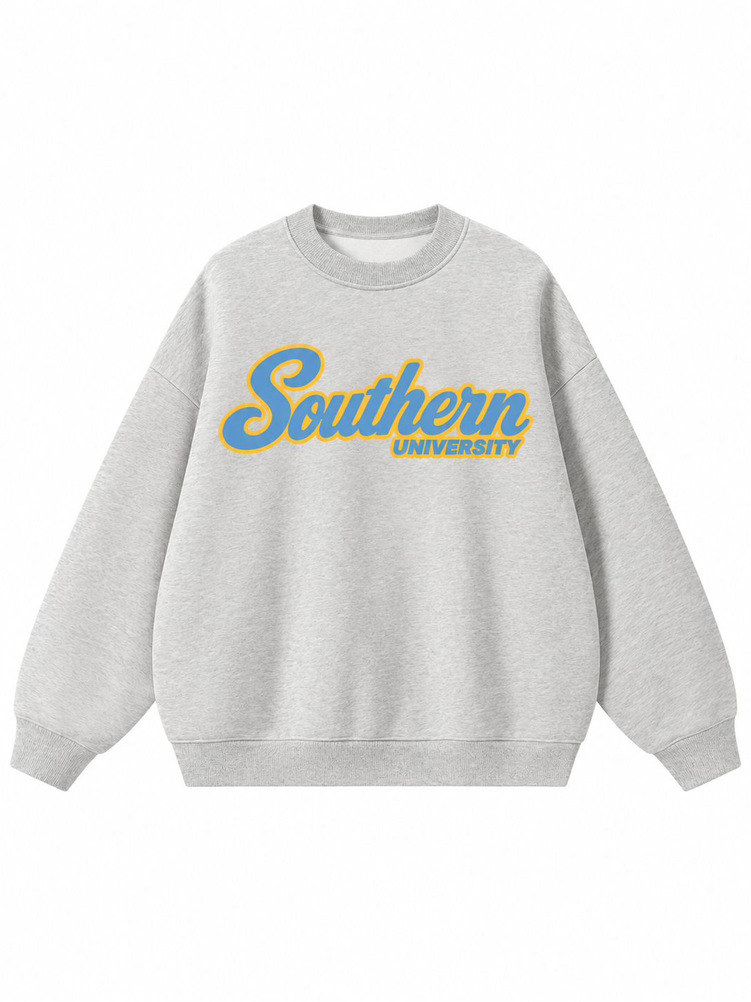 Southern University Campus Collection Boxy Oversized Crewneck front preview