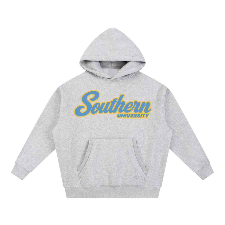 Southern University Campus Collection oversized hoodie on white background