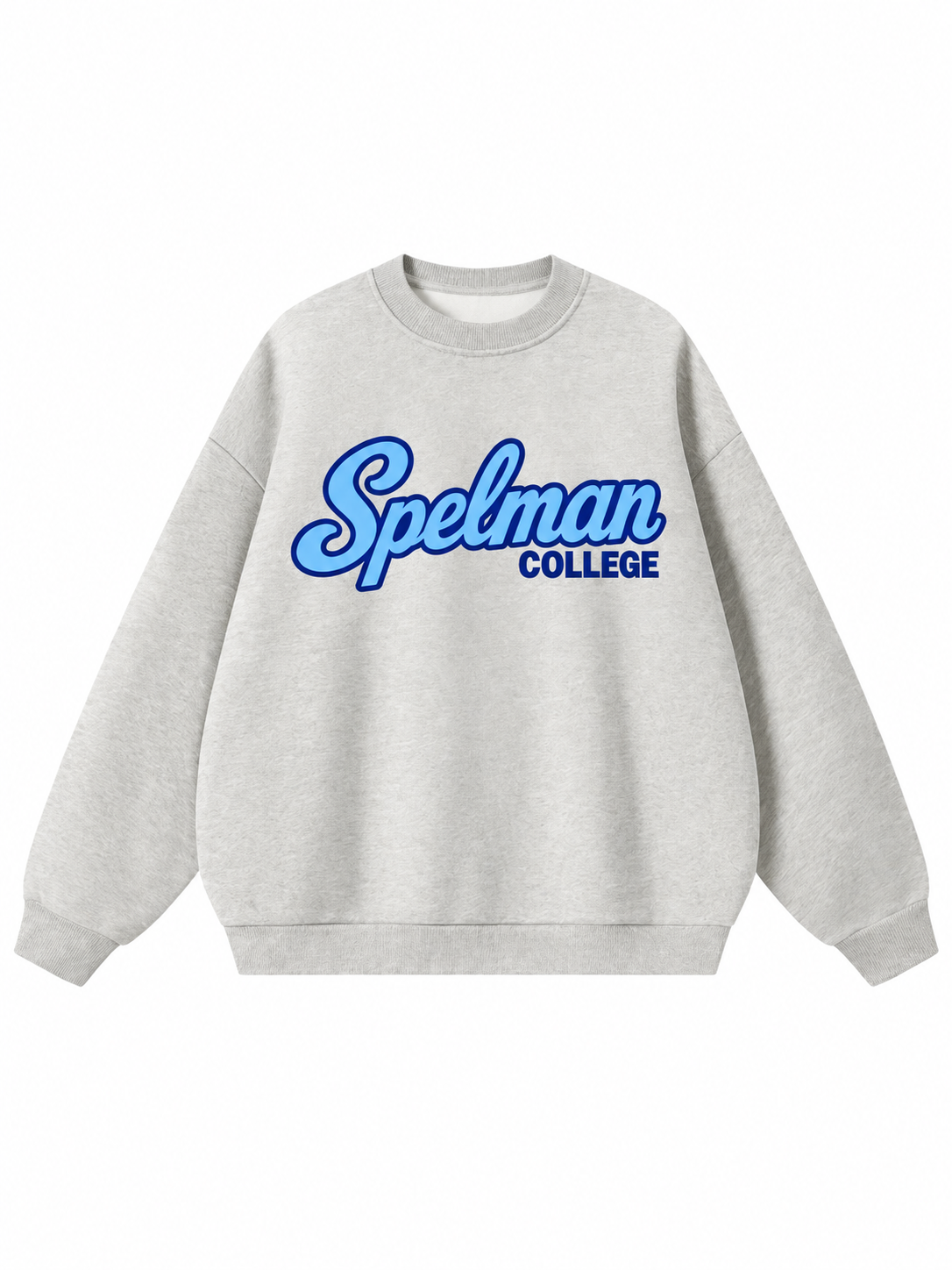 Spelman College Campus Collection Boxy Oversized Crewneck front preview