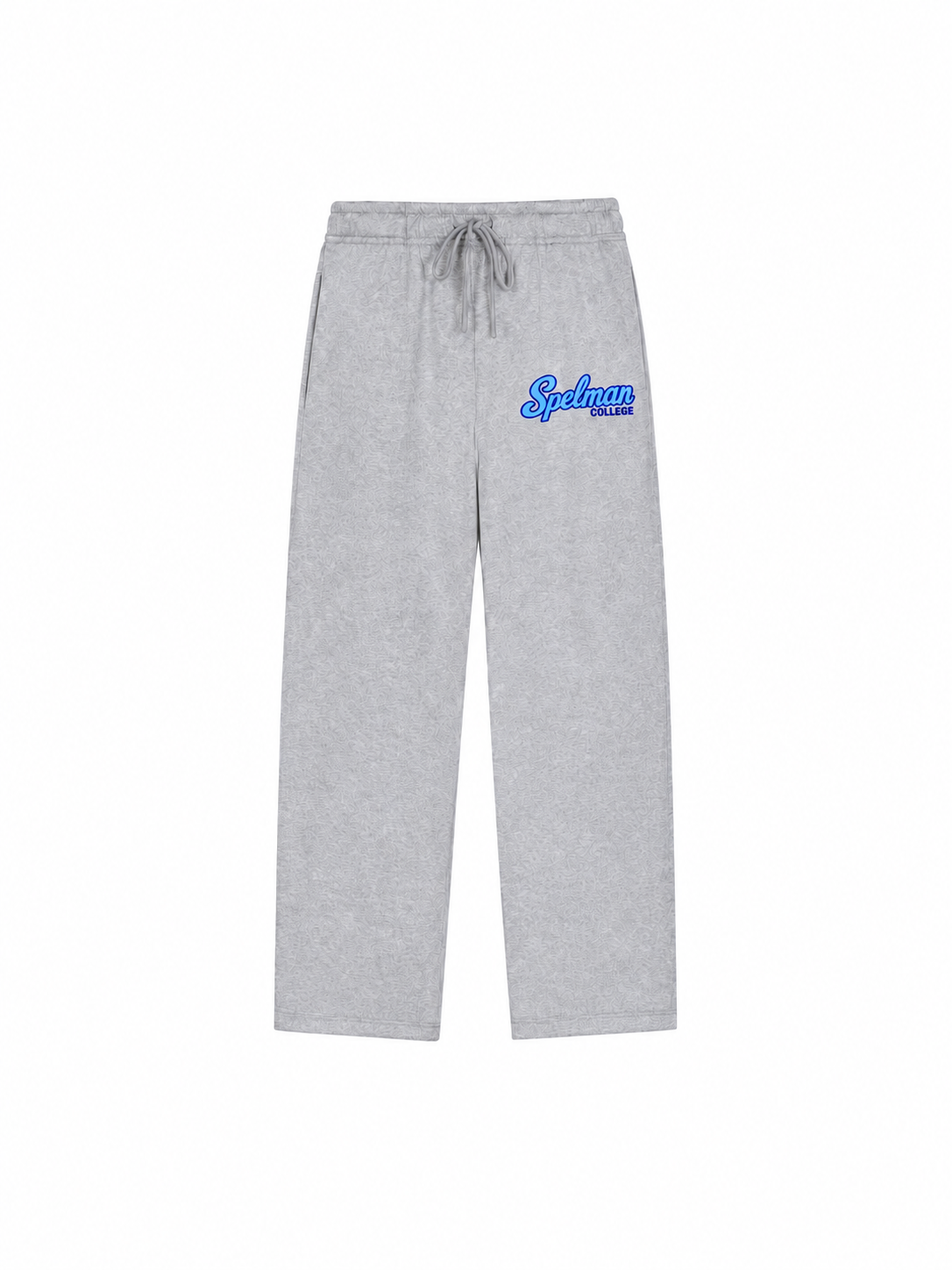 Spelman College straight leg sweatpants front