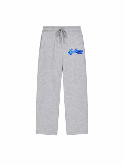 Spelman College straight leg sweatpants front