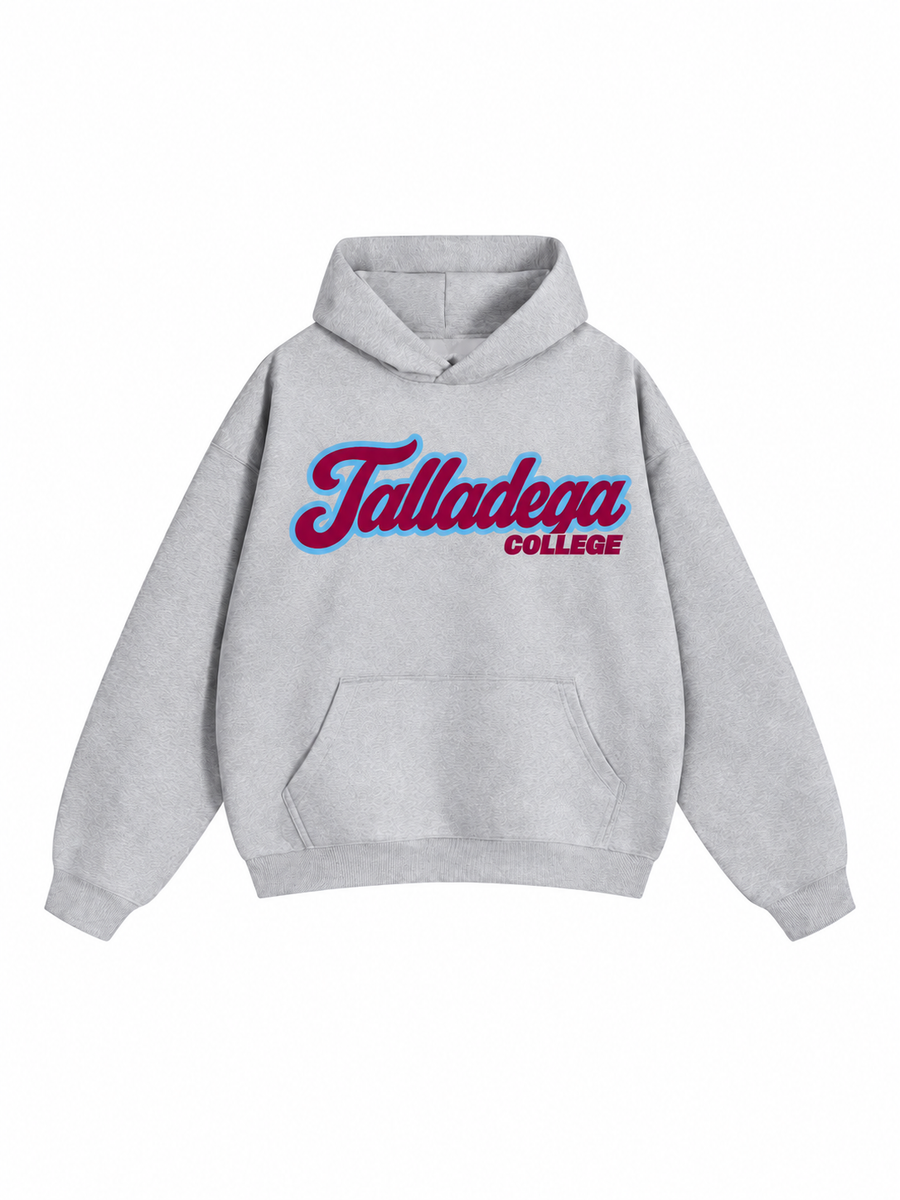 Talladega College Essential Heavyweight Hoodie front
