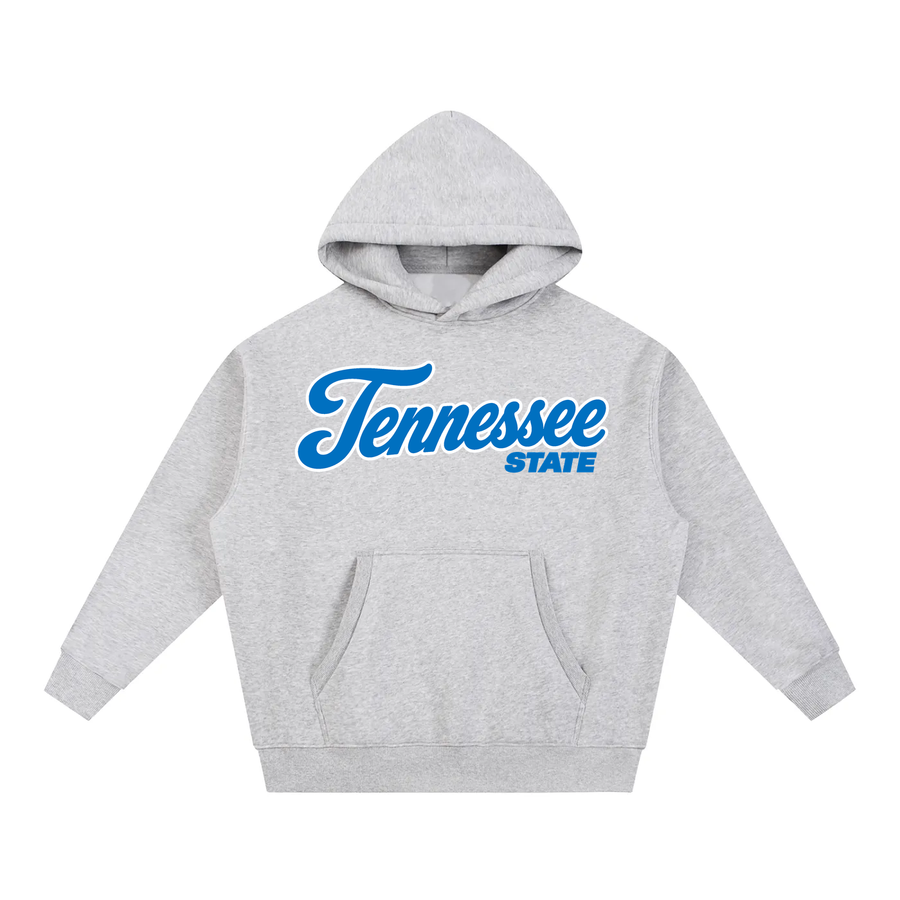Tennessee State Campus Collection oversized hoodie on white background