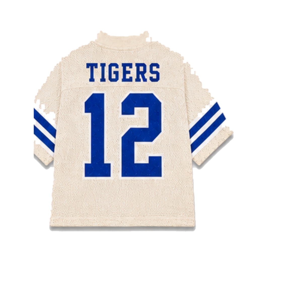 Tennessee State Legacy Jersey in cream, back view