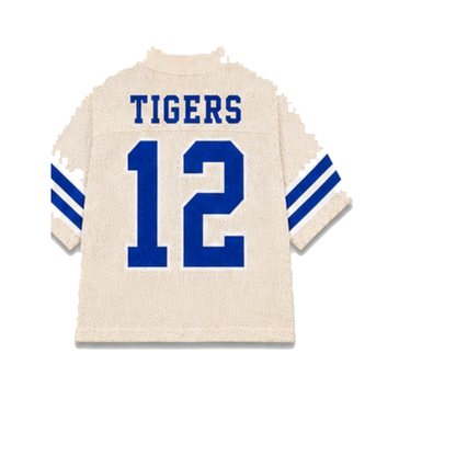 Tennessee State Legacy Jersey in cream, back view