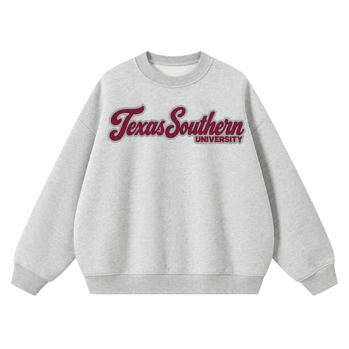 Texas Southern Campus Collection Boxy Oversized Crewneck front preview