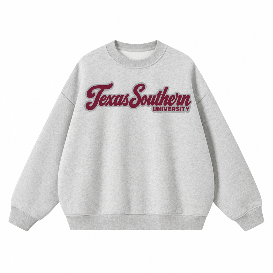 Texas Southern Campus Collection Boxy Oversized Crewneck front preview