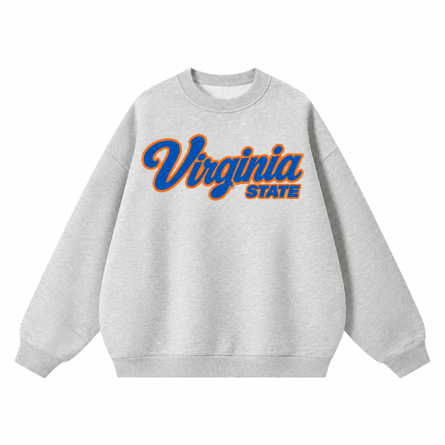Virginia State Campus Collection Boxy Oversized Crewneck front preview