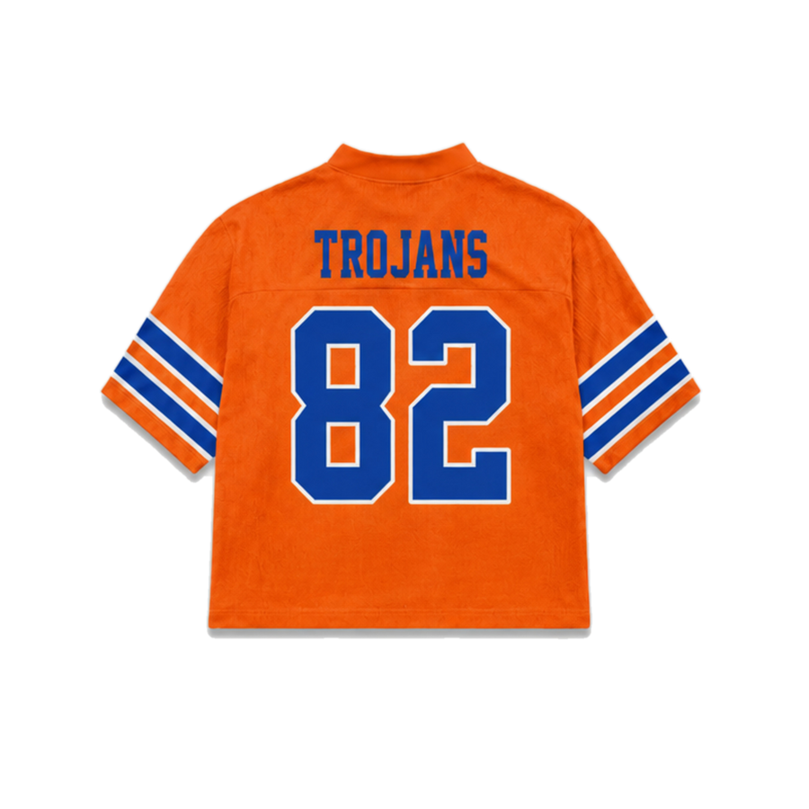 Virginia State Legacy Jersey in regular school colors, back view alternate view