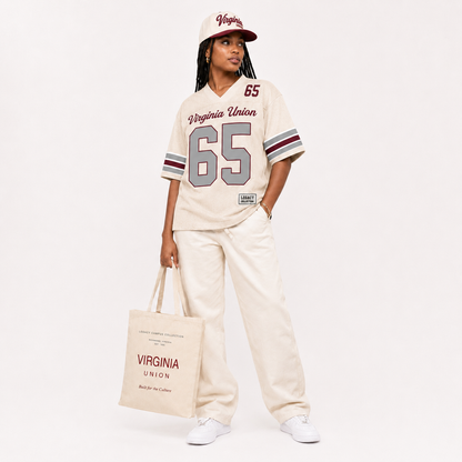 Virginia Union Legacy Campus Collection female tote campaign image