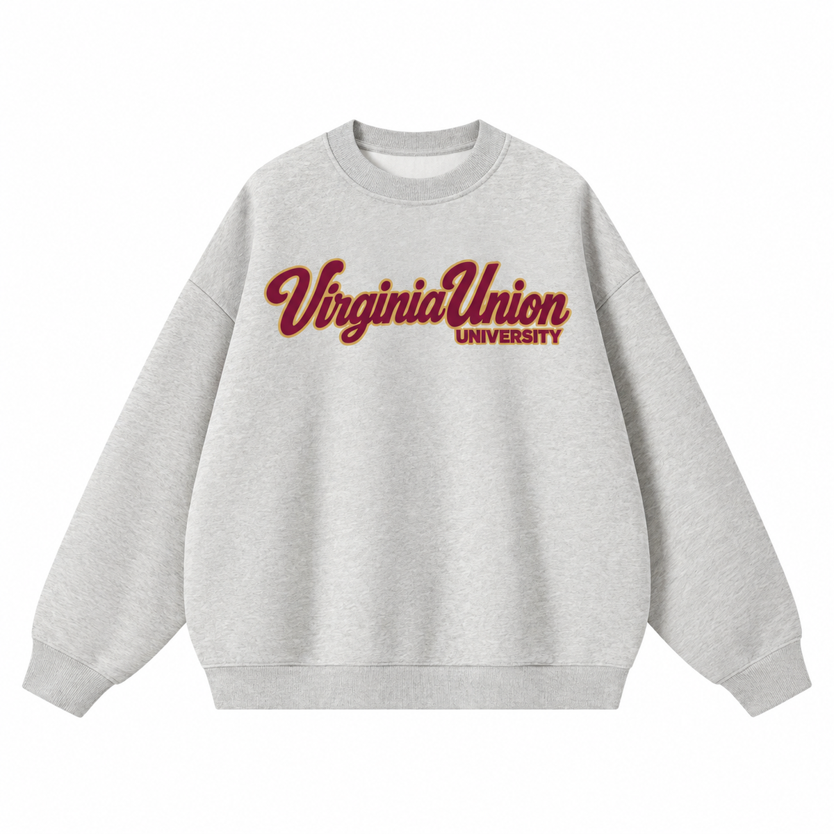 Virginia Union Campus Collection Boxy Oversized Crewneck front preview
