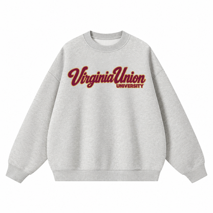 Virginia Union Campus Collection Boxy Oversized Crewneck front preview
