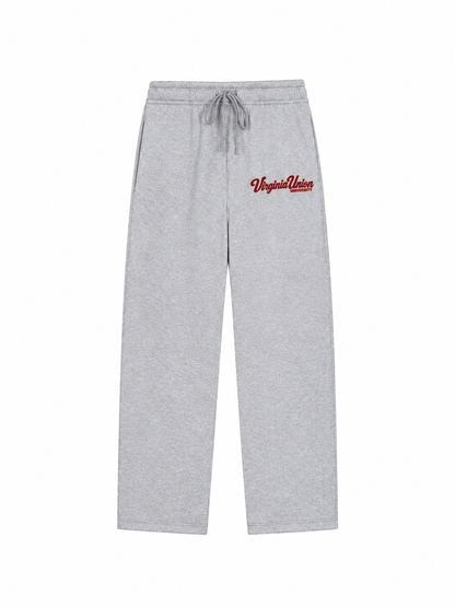 Virginia Union straight leg sweatpants front