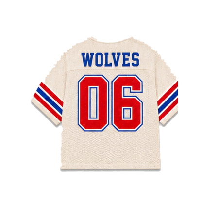 West Georgia Legacy Jersey in cream, back view
