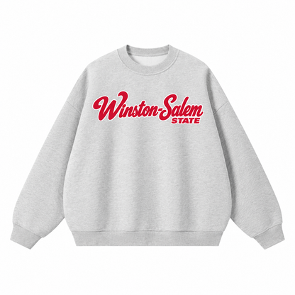 Winston-Salem State Campus Collection Boxy Oversized Crewneck front preview