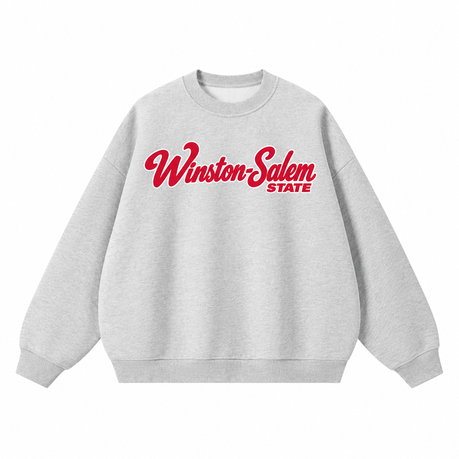 Winston-Salem State Campus Collection Boxy Oversized Crewneck front preview