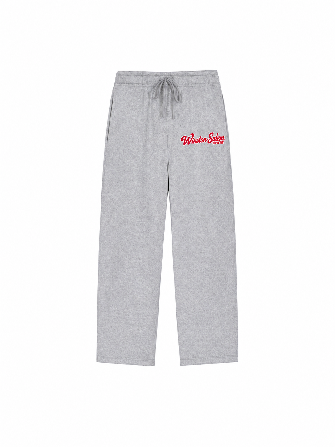Winston-Salem State straight leg sweatpants front